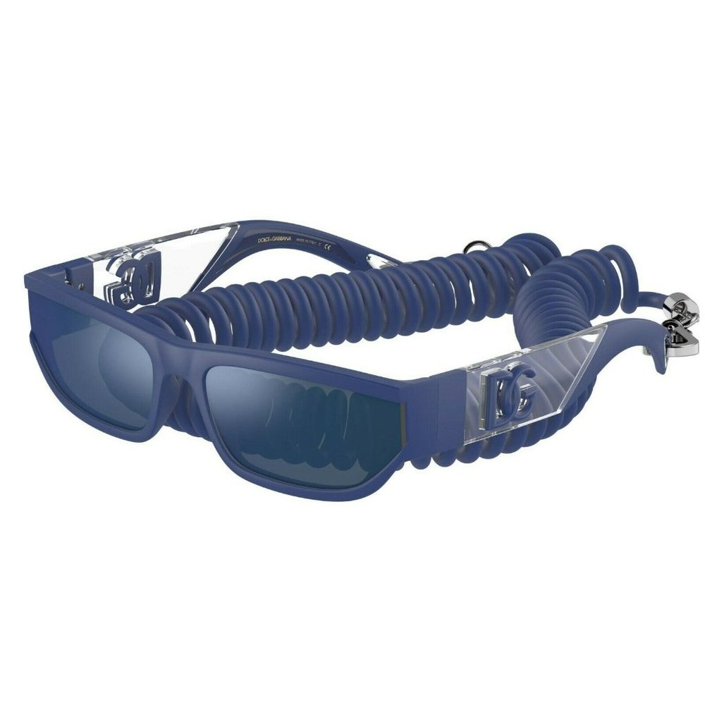 Dolce & Gabbana DG 6172 Blue Blue Mirrored Sunglasses